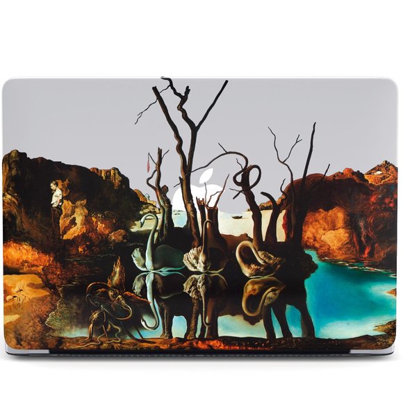 Swans Reflecting Elephants case for apple MacBook All Generations Air Pro - Picture 1 of 5
